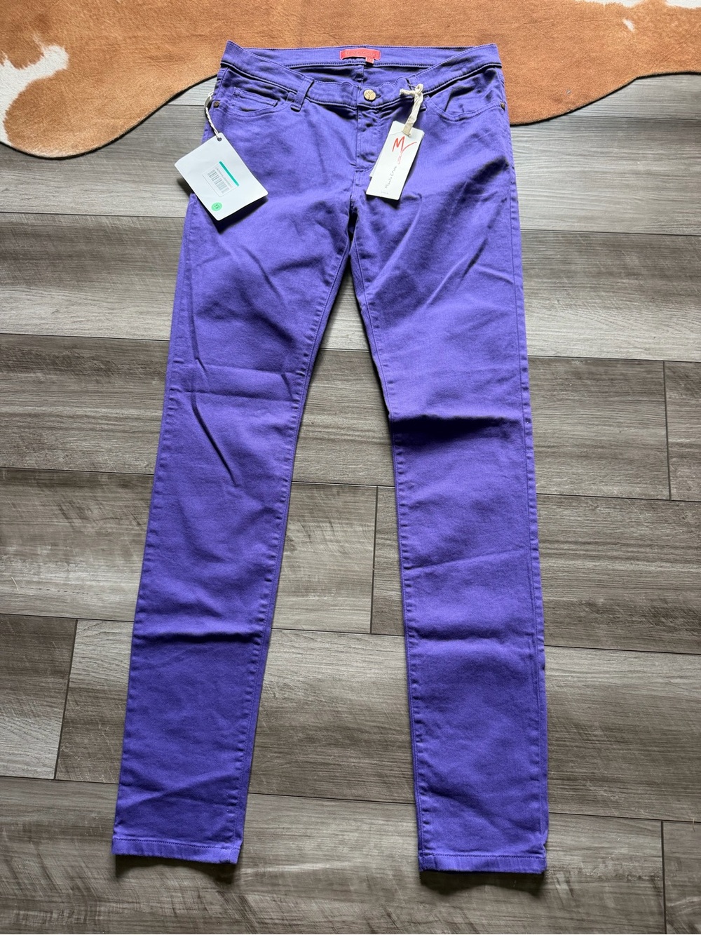 Manila Grace Purple Women’s Skinny Jeans - Unbranded 32